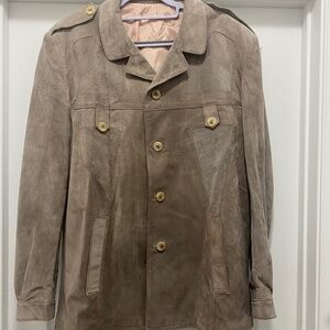 Montreal Leather Garment Jacket, Size 42, Vintage